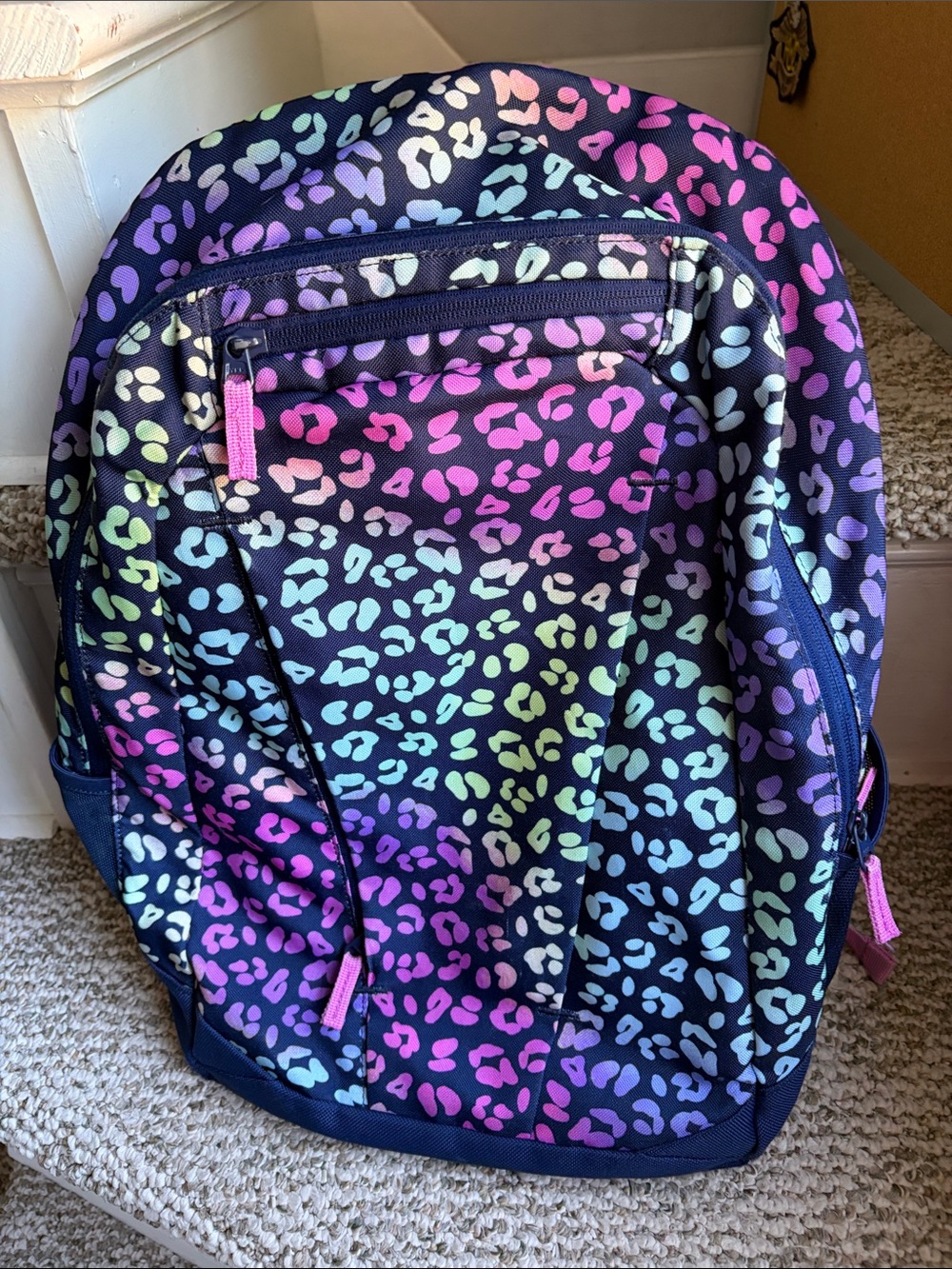 Multi-Color Leopard Print Women/girls Backpack - Fashion Tote